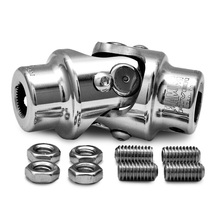 FLAMING RIVER ST/ST UNIVERSAL JOINT POL 5/8 IN 36 SPLINE X 3/4 IN