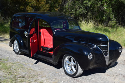 1939 Dodge Hearse made for Gregsown and Weight Funeral Directors, Sunshine Coast