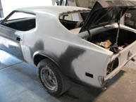 Mustang Paint Prepwork