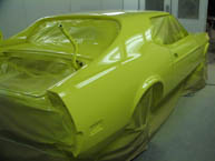 Ford Mustang Paintwork