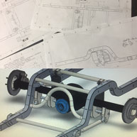 Chassis in Drawing Stage