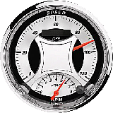 Street Rod MXC Series Autometer Gauge