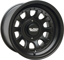 Type D Series 909B Black Rock Wheels Australia