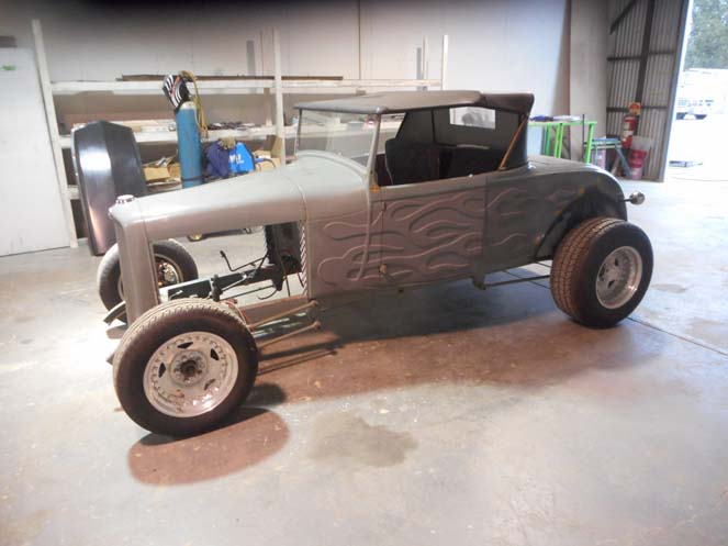 1929 Ford A-Model Roadster work #1