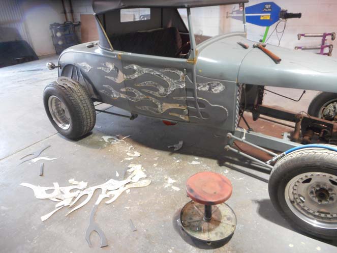 1929 Ford A-Model Roadster work #3