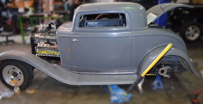 1932 Ford Coupe 3 Window work #10