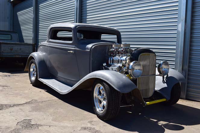 1932 Ford Coupe 3 Window work #19