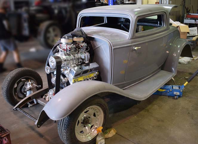 1932 Ford Coupe 3 Window work #9