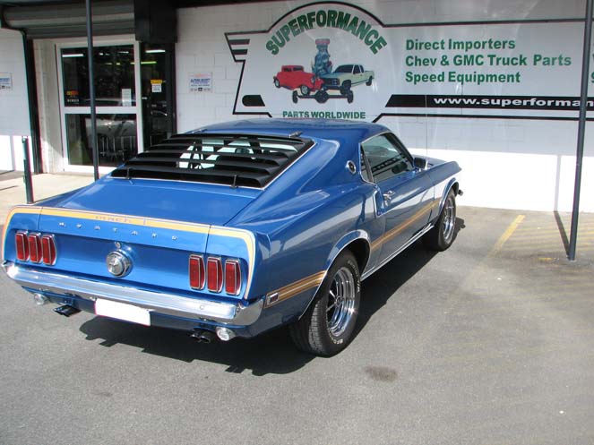 Ford Mustang 1969 Fastback work #4