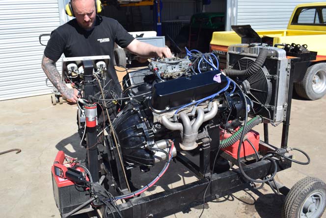 347 Windsor Engine Build for Smoked Garage work #15
