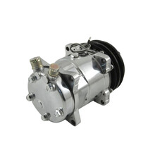 CAL Custom Polished Sanden 508 Style A/C Compressor V-Belt Pulley