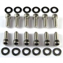 Stainless Steel Allen Head Intake Bolt Kit - Small Block Chev V8