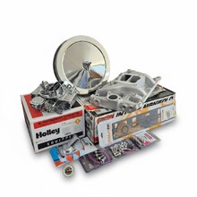 Holden V8 Red Motor Intake and Carburettor Package