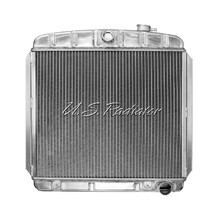 1955-57 Chevy V8 Alloy Radiator Bel Air/ Fullsize - Manual Trans
