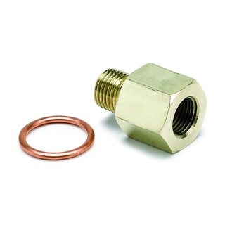 AutoMeter Metric Oil Pressure Adapter 1/8"" NPT Female to M10x1 M