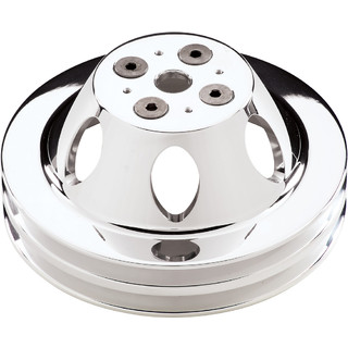 BILLET SPECIALTIES WATER PUMP PULLEY SMALL BLOCK 2 GROOVE