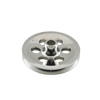 CAL Custom Billet Power Steering Pulley SBC Short GM Type 2 Pump