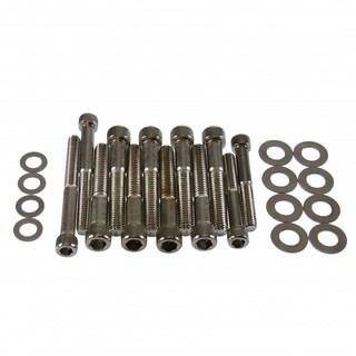 Stainless Steel Allen Head Intake Bolt Kit - Ford Cleveland V8