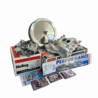 Ford 302 and 351 Cleveland Intake and Carburettor Package