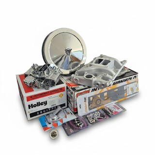Holden V8 Red Motor Intake and Carburettor Package