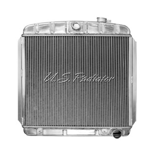 1955-57 Chevy V8 Alloy Radiator Bel Air/ Fullsize - Manual Trans