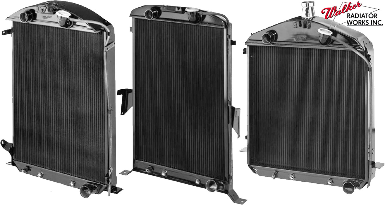 Walker Radiator - early Ford & Chev applications