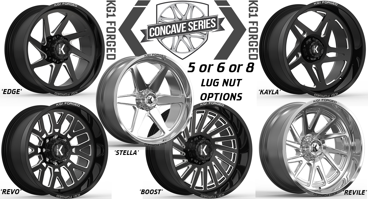 KG1 Forged Concave Series Wheels