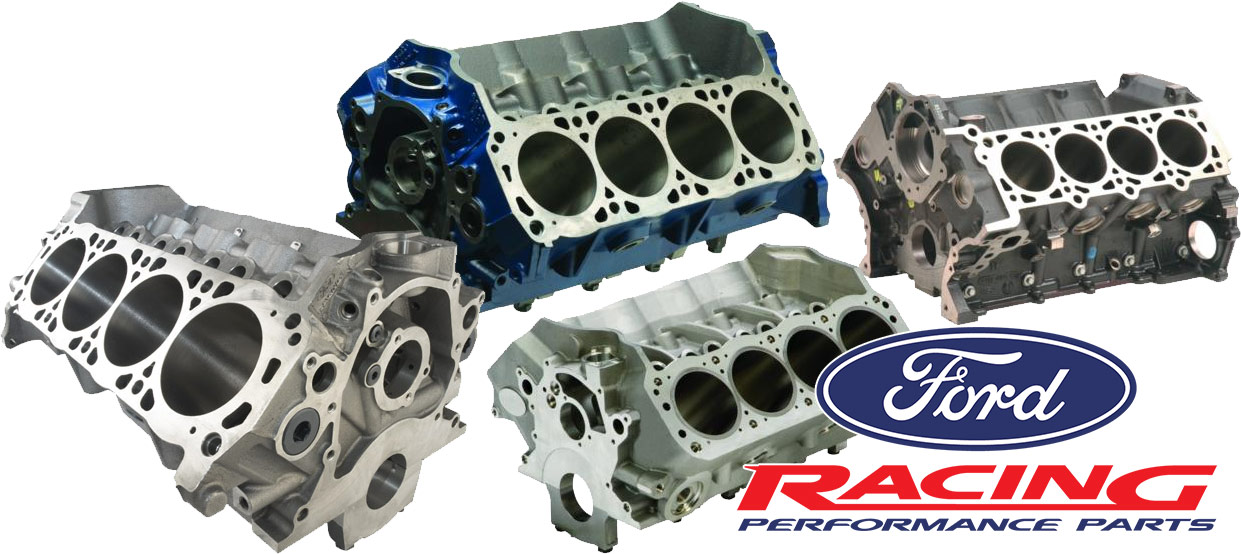 Ford Racing Engine Blocks Cast & Aluminium