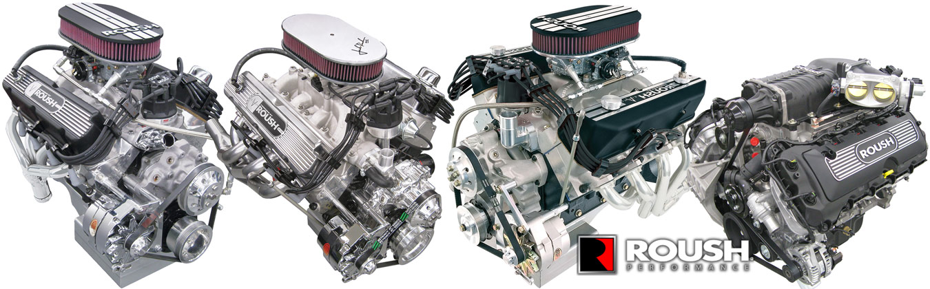 Roush Ford Engines: 302W, 351W, FE and Coyote 5.0L