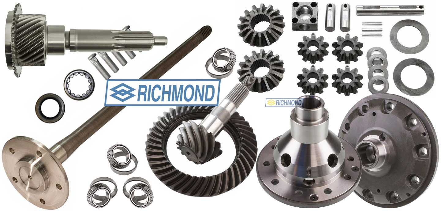 Richmond Differential Gears, Carriers & Axle's